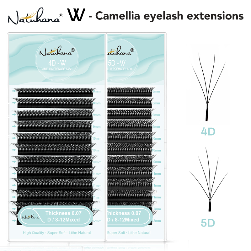 Individual Lash Tray - ナチュハナ カメリア W ラッシュ 3D 4D