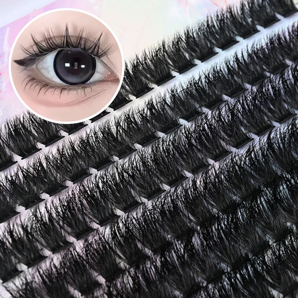 ナチュラルルックつけまつげ　ウィスピー風クラスターデザイン　 - Eyelash Extension Kits のレビューと価格