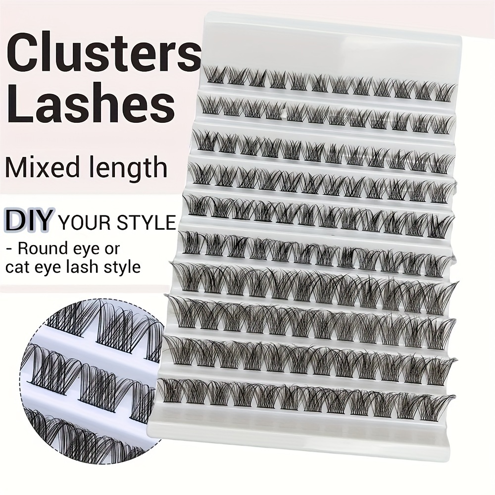 10 行シングルクラスターふわふわラッシュナチュラルルックま - Eyelash Extension Single Lash のレビューと価格
