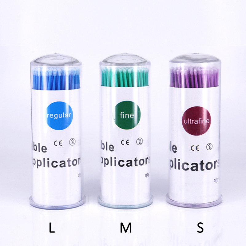 100本入り/ボトル マイクロブラシ まつげリフトキット用  - Eyelash Extension Kits のレビューと価格