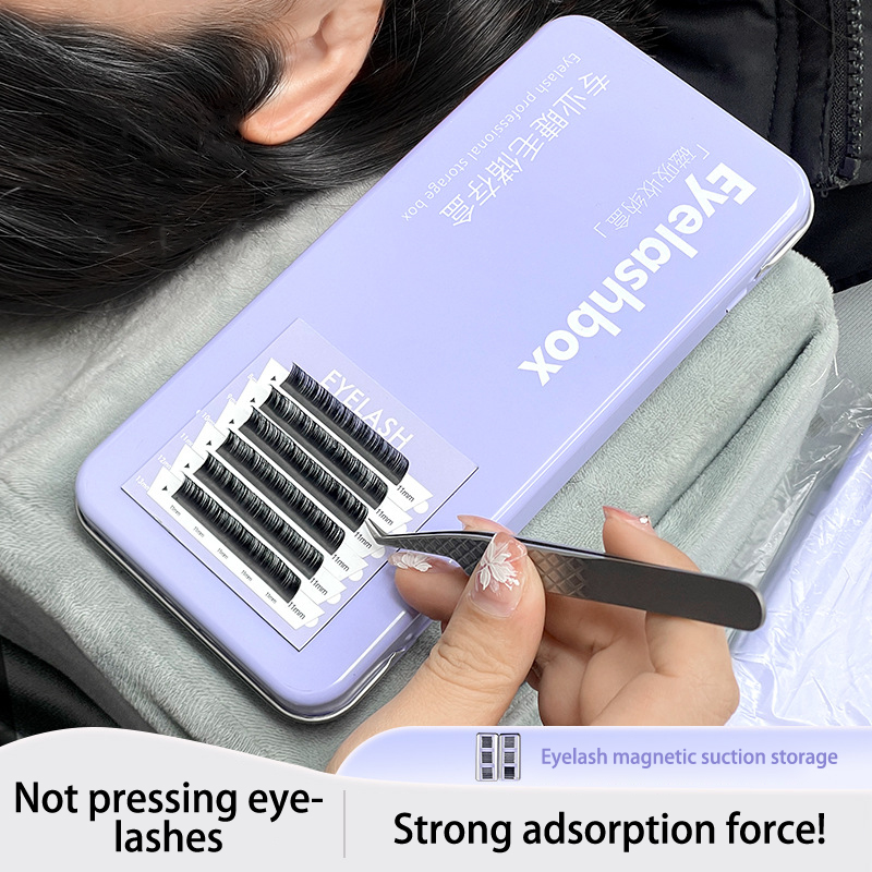 新しいシングルレイヤーまつげエクステディスプレイボックスパレ - Eyelash Extension Single Lash のレビューと価格
