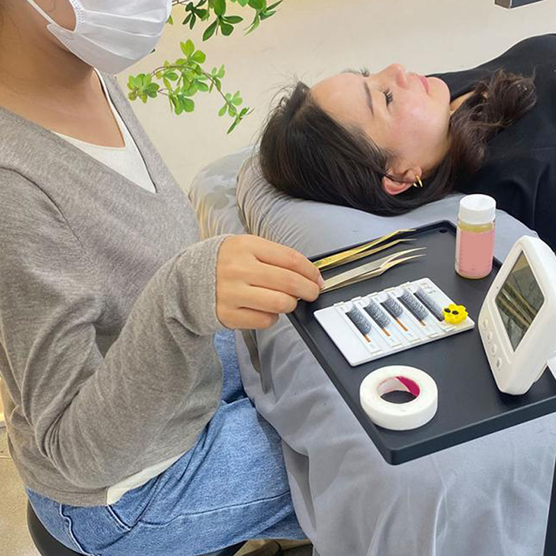 【M】1個入り調整可能なまつげトレイホルダー、リングライト用 - Individual Lash Tray のレビューと価格