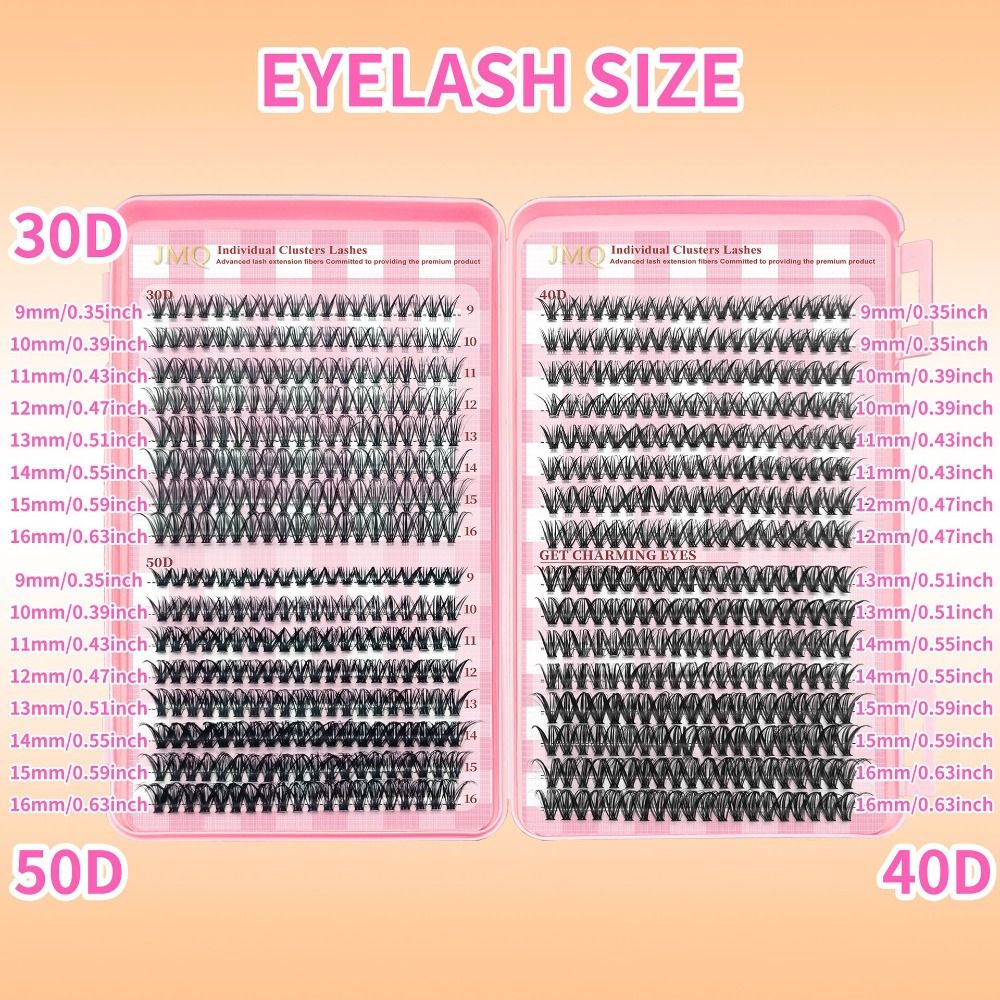 長さ9-16mmのつけまつげ 3Dボリューム ナチュラルルッ - Eyelash Extension Kits のレビューと価格