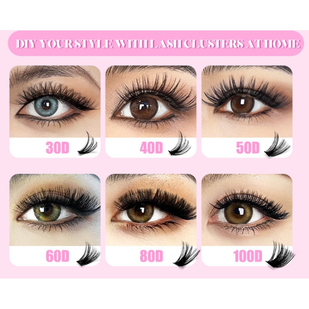 長さ9-16mmのつけまつげ 3Dボリューム ナチュラルルッ - Eyelash Extension Kits のレビューと価格