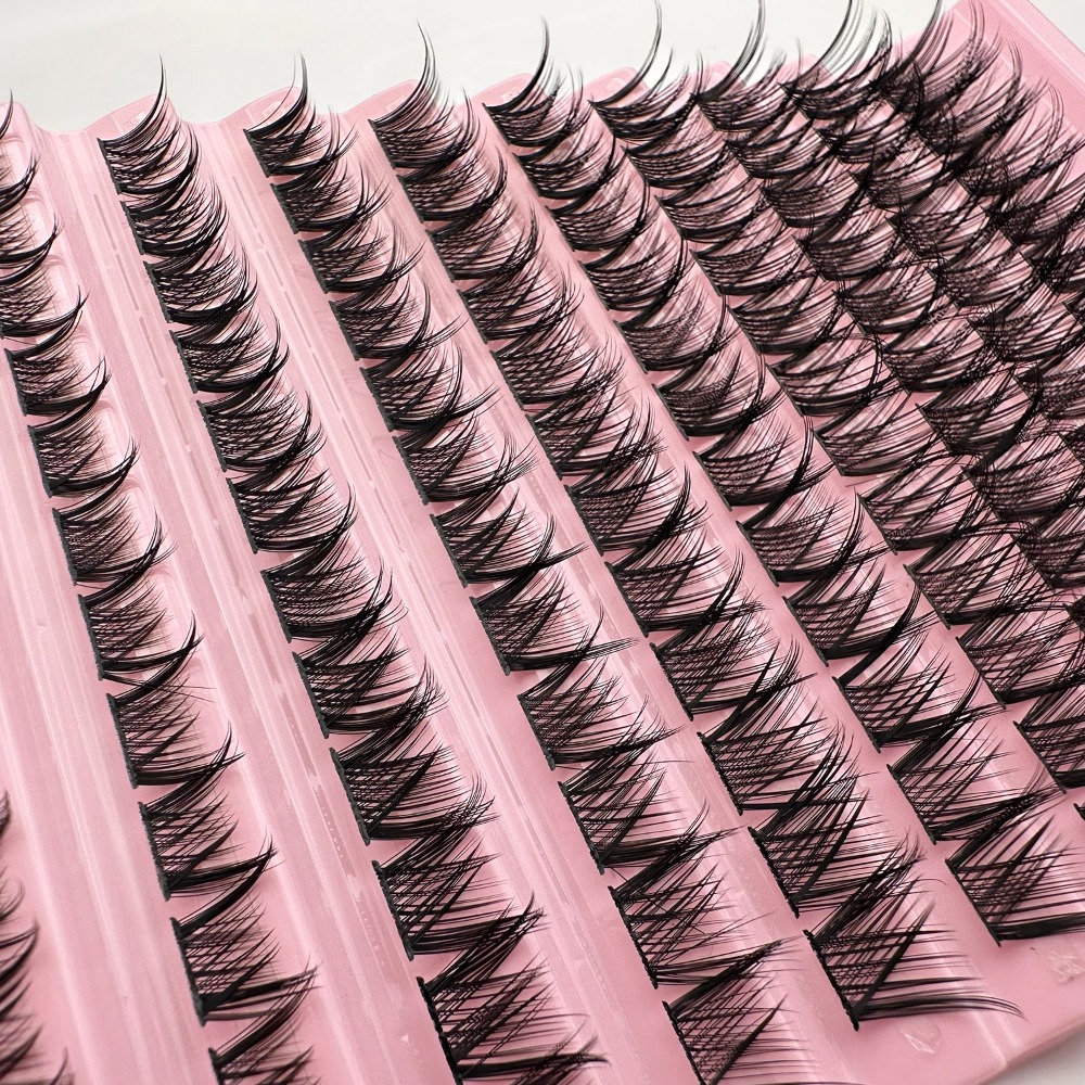 フェイクアイラッシュ 新型フェザーファン セグメント化された - Eyelash Extension Single Lash のレビューと価格