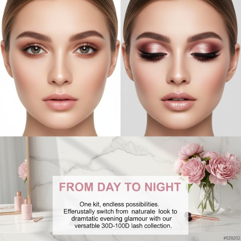 プロフェッショナルDカールクラスターラッシュキット 30D  - Eyelash Extension Kits のレビューと価格
