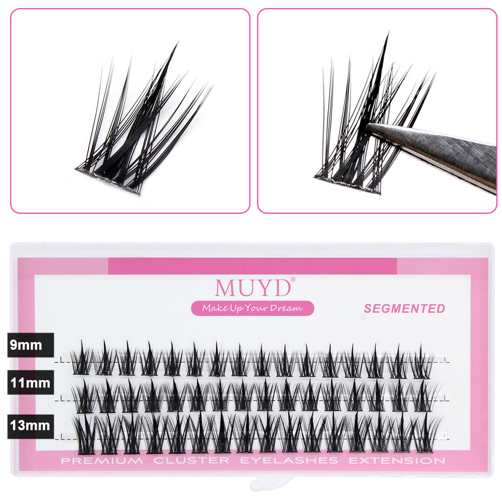 ロシアの個人まつげ 3D セクシーなふわふわシングルクラスタ - Eyelash Extension Single Lash のレビューと価格