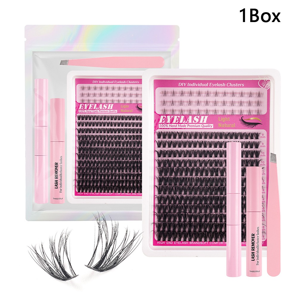 8-18mmの長さのつけまつげ、ナチュラルな見た目、ウィスピ - Eyelash Extension Kits のレビューと価格